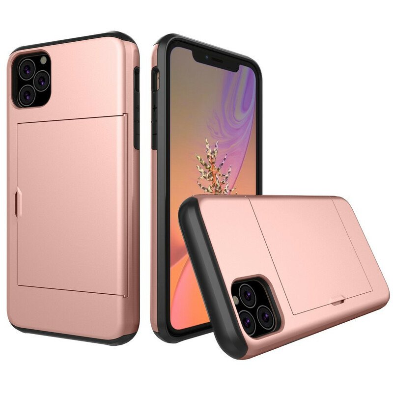 Skal iPhone 11 Pro Styv Flashig Korthållare