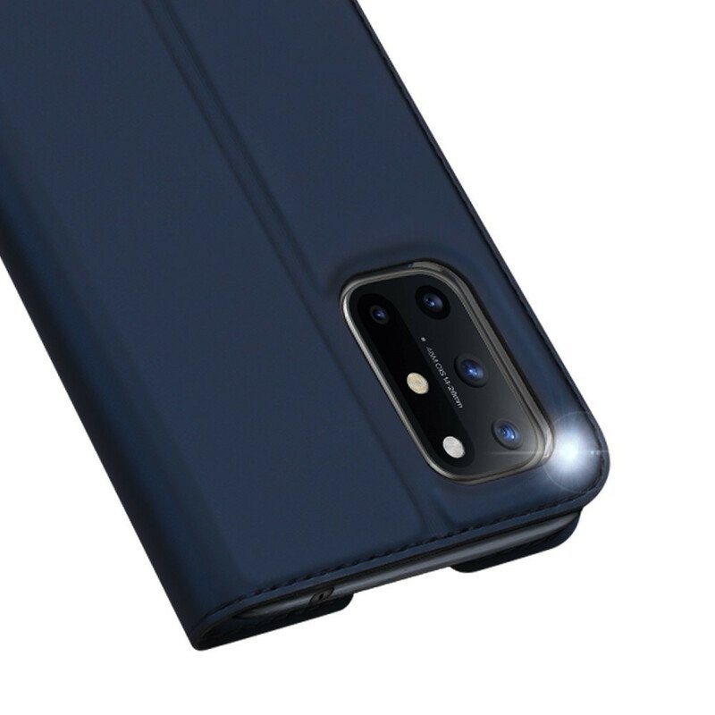 Folio-fodral OnePlus 8T Läderfodral Skin Pro Dux Ducis