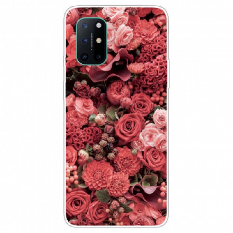 Mobilskal OnePlus 8T Intensiva Blommor