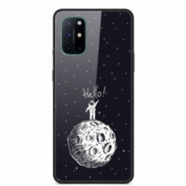 Skal OnePlus 8T Hej Moon Härdat Glas