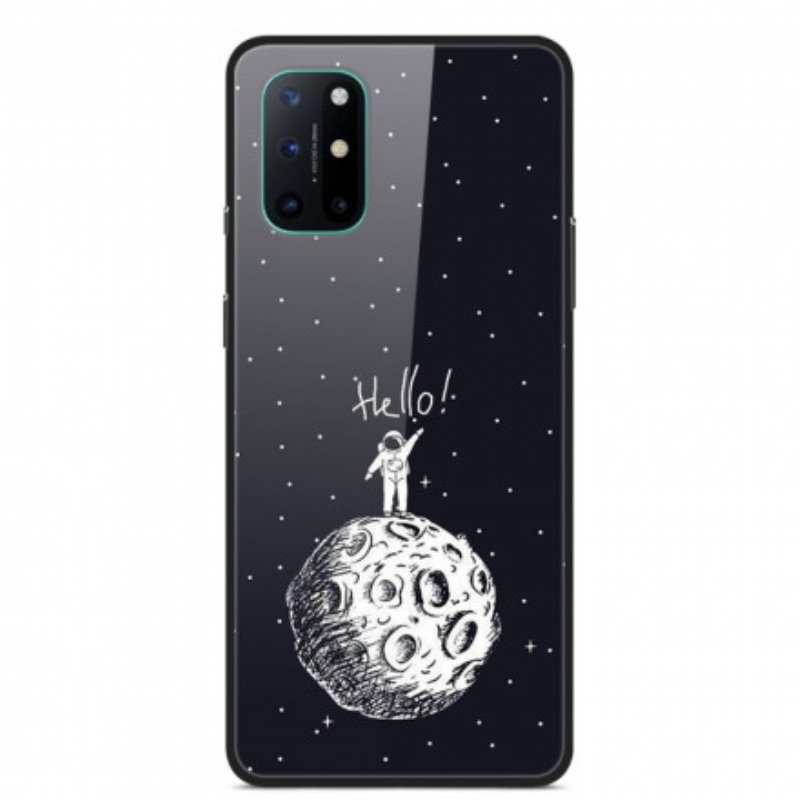 Skal OnePlus 8T Hej Moon Härdat Glas