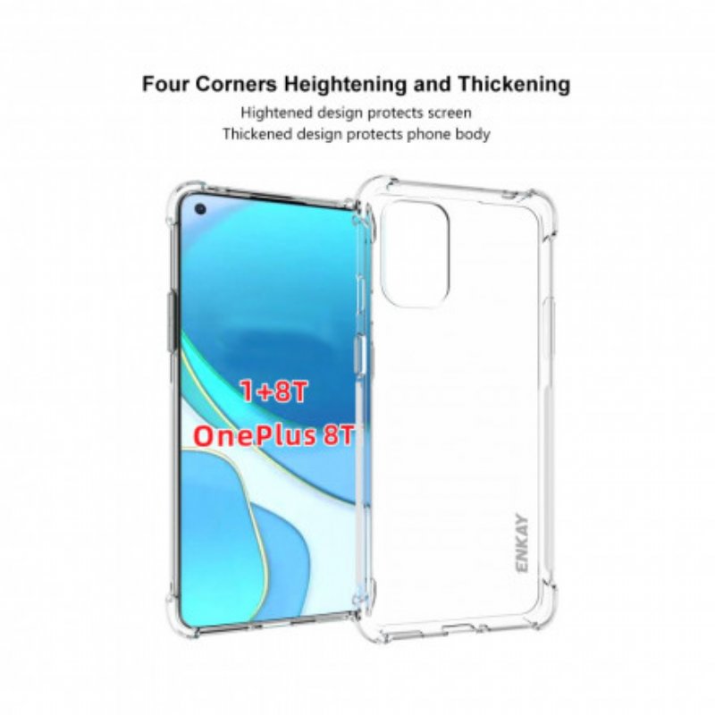 Skal OnePlus 8T Transparent Enkay