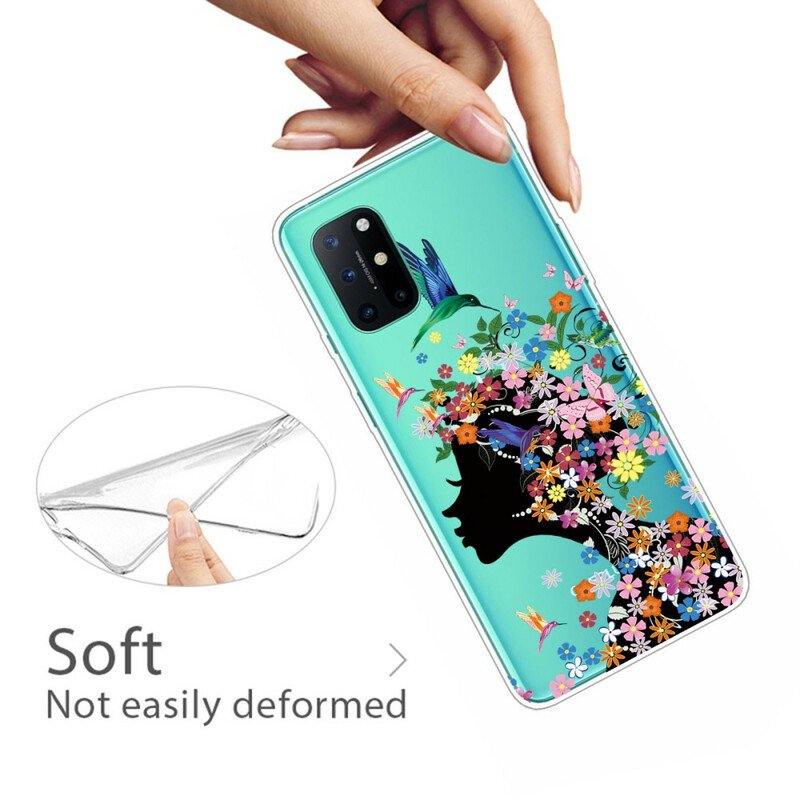 Skal OnePlus 8T Vackert Blomhuvud