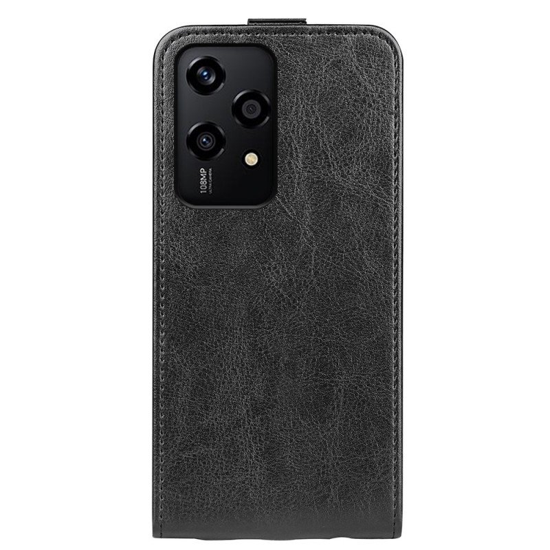 Läderfodral Honor 200 Lite Telefonfodral Vertikal Klaff