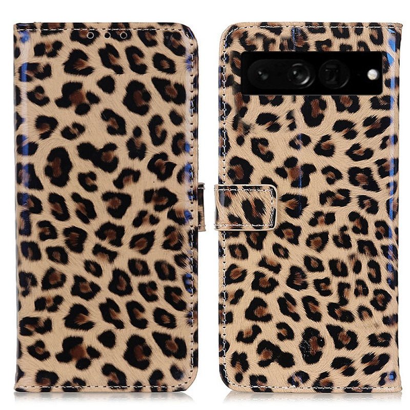 Fodral Google Pixel 7 Pro Leopardhudeffekt