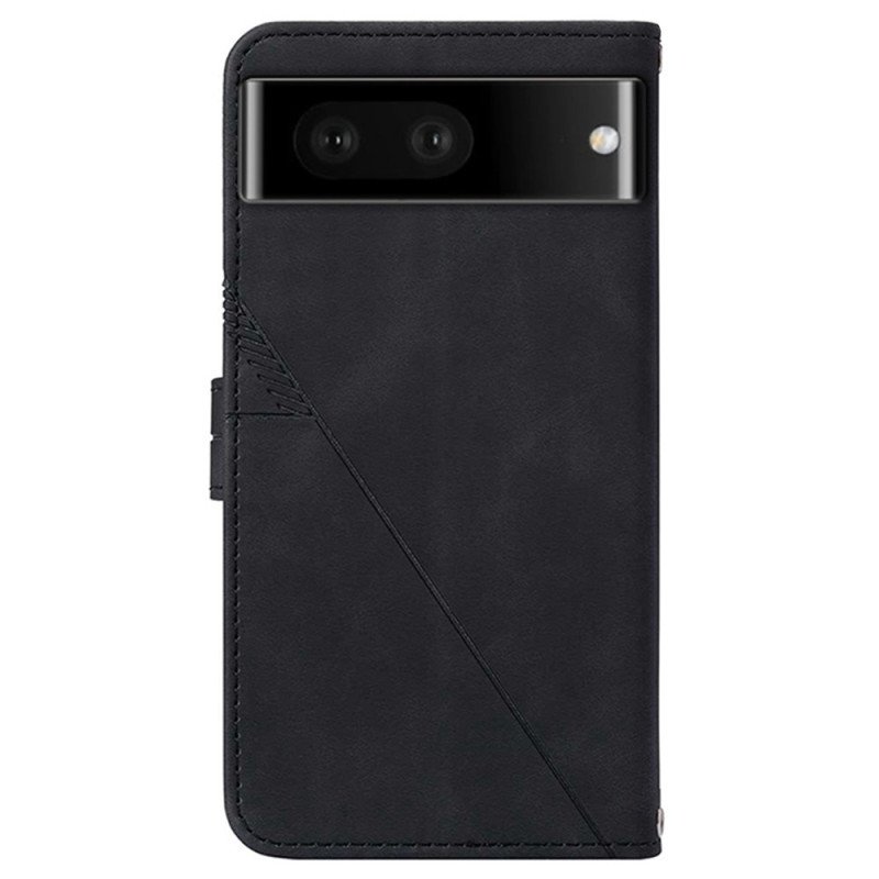 Fodral Google Pixel 7 Pro Trianglar Med Axelrem