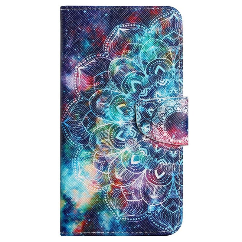 Fodral Samsung Galaxy A13 Med Kedjar Flashig Strappy Mandala