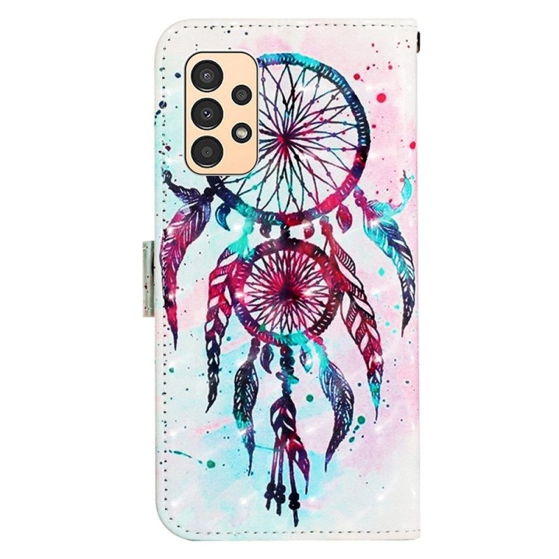 Fodral Samsung Galaxy A13 Med Kedjar Strap Dream Catcher