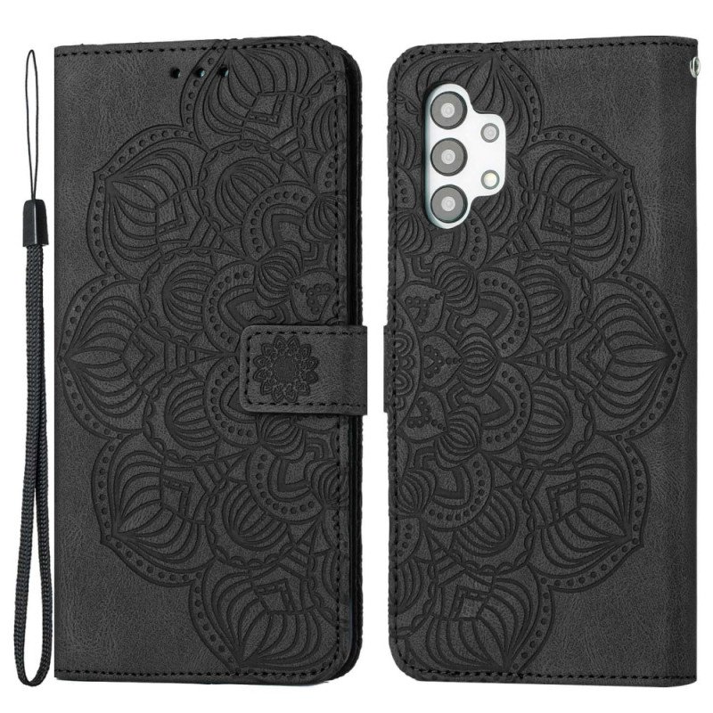 Fodral Samsung Galaxy A13 Med Kedjar Vintage Strappy Mandala