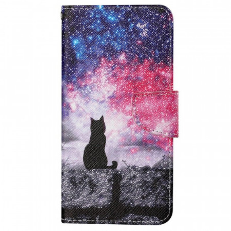 Fodral Samsung Galaxy A13 Skylight Cat