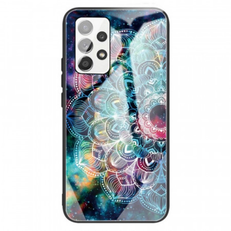 Mobilskal Samsung Galaxy A13 Mandala Härdat Glas