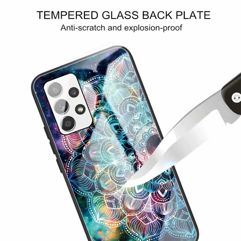 Mobilskal Samsung Galaxy A13 Mandala Härdat Glas