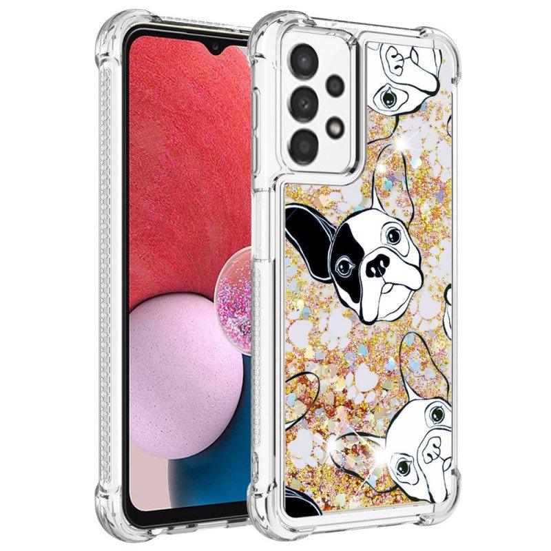 Skal Samsung Galaxy A13 Mr Dog Paljetter