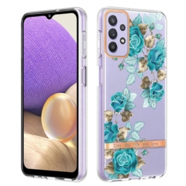 Skal Samsung Galaxy A13 Sömlös Blommig