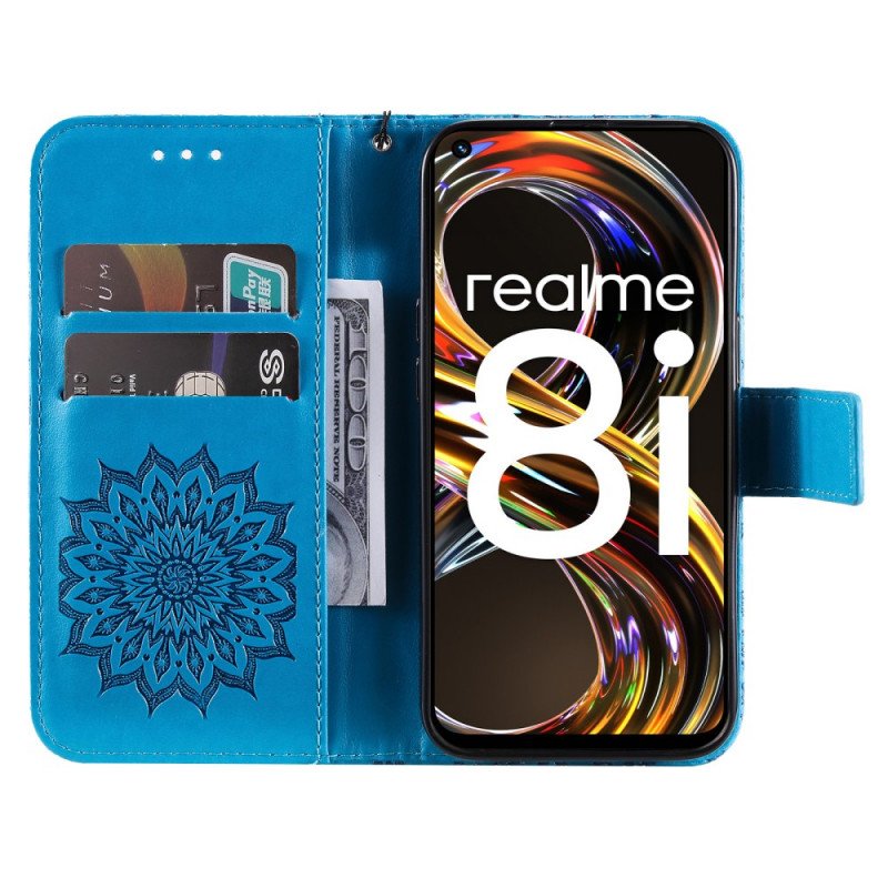 Fodral Realme 8i Solblomma