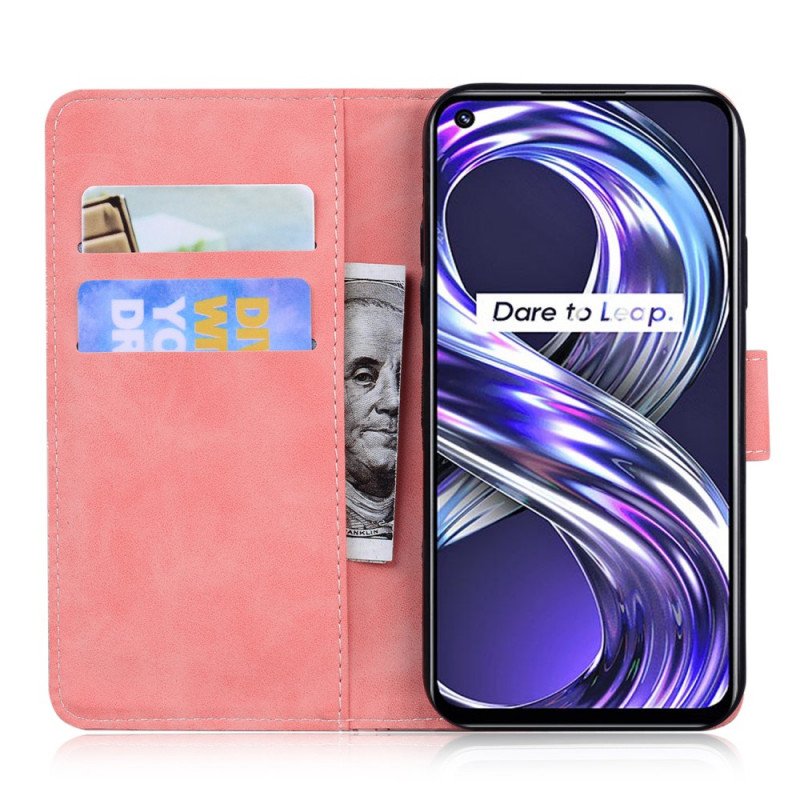 Fodral Realme 8i Tiger Face Print