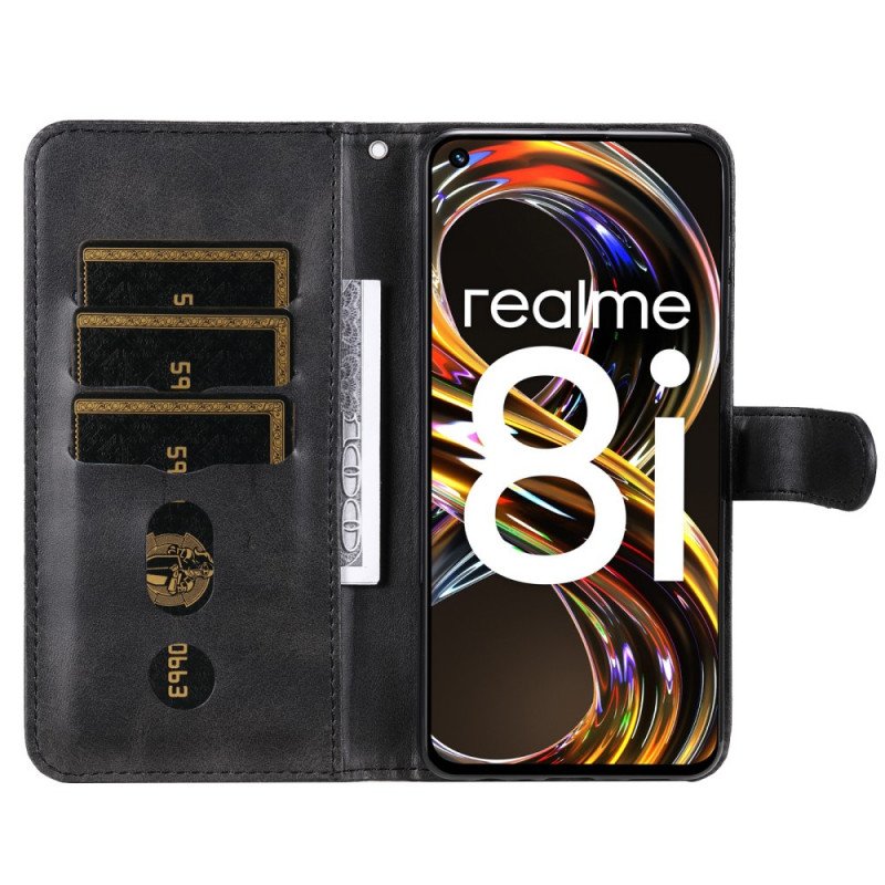 Fodral Realme 8i Vintage Myntväska