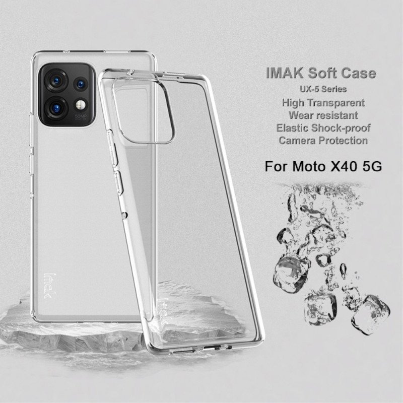 Skal Motorola Edge 40 Pro Transparent Imak