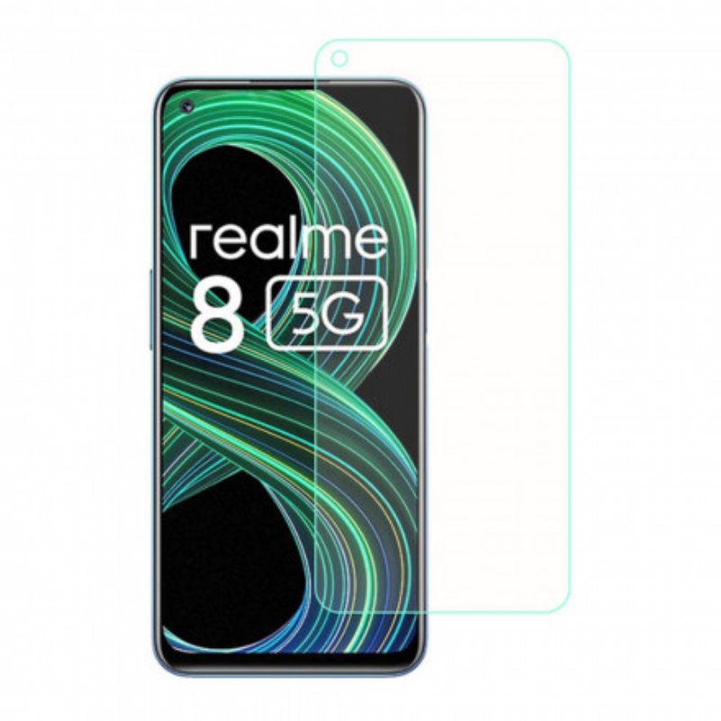 Realme 8 5G Arc Edge Skärmskydd I Härdat Glas