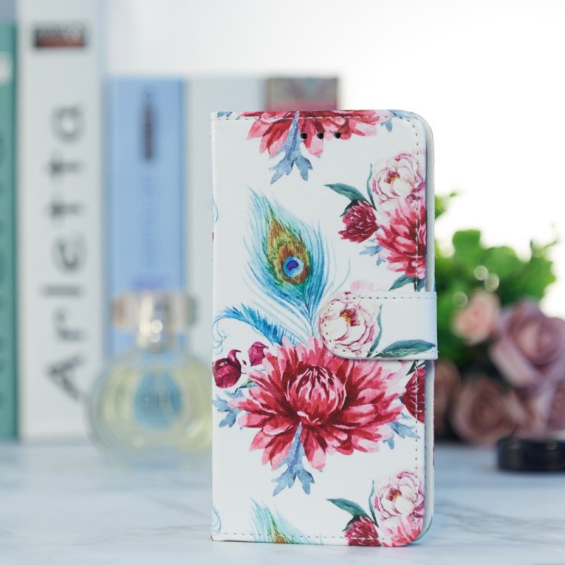 Fodral Samsung Galaxy A34 5G Med Kedjar Strappy Floral Fantasy