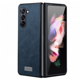 Skal Samsung Galaxy Z Fold 5 Elegance Läder Abeel