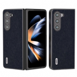 Skal Samsung Galaxy Z Fold 5 Telefonfodral Äkta Abeel Vävt Läder