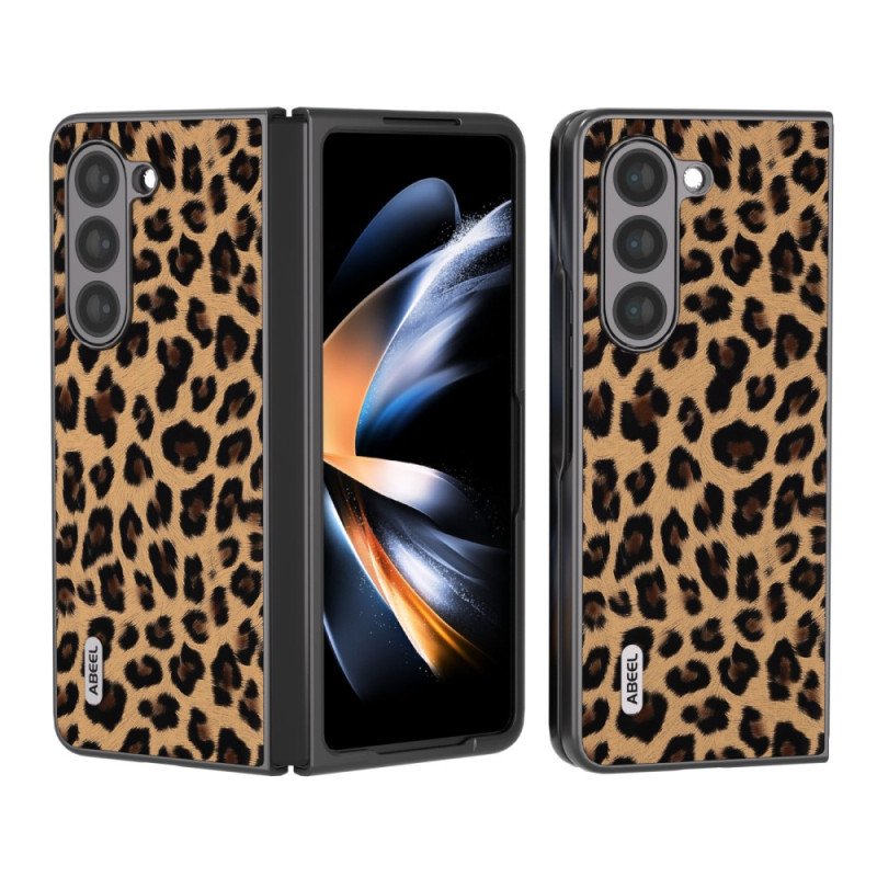 Skal Samsung Galaxy Z Fold 5 Telefonfodral Leopard Abeel