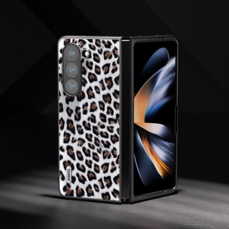 Skal Samsung Galaxy Z Fold 5 Telefonfodral Leopard Abeel