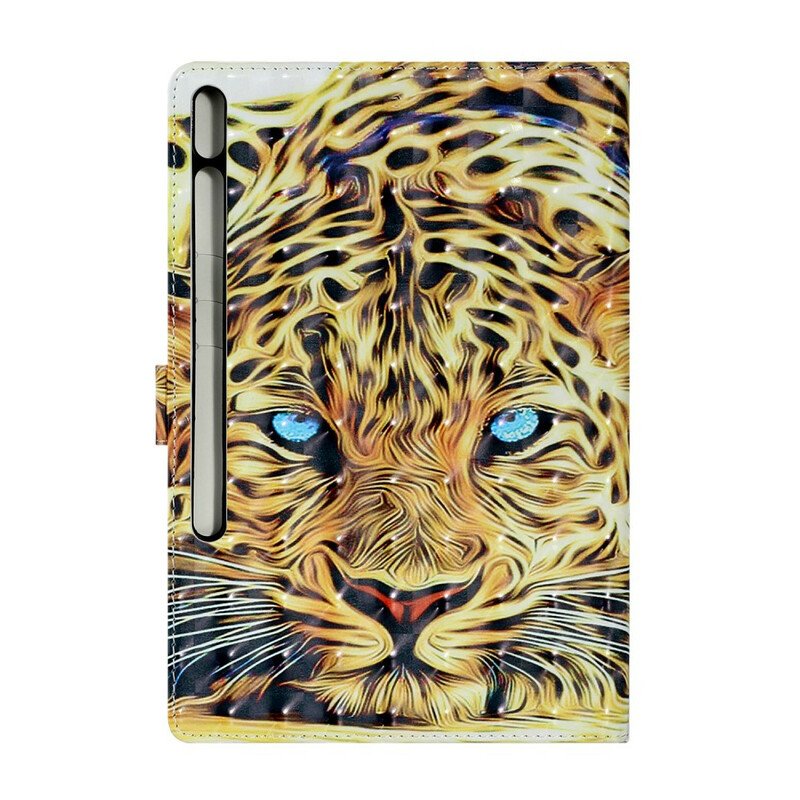 Folio-fodral Samsung Galaxy Tab S8 Plus / Tab S7 Plus Tiger Art