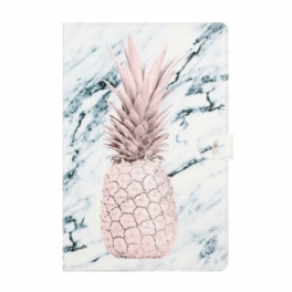 Läderfodral Samsung Galaxy Tab S8 Plus / Tab S7 Plus Ananas