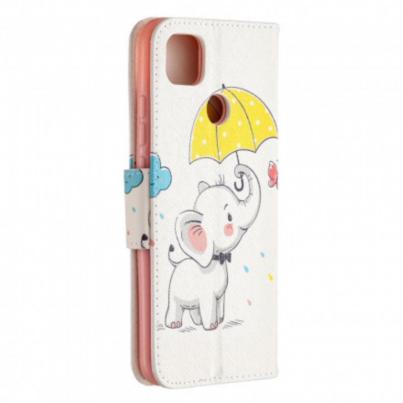 Fodral Xiaomi Redmi 9C Baby Elefant