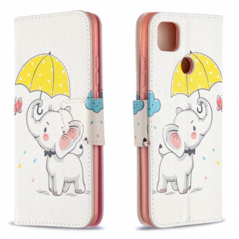 Fodral Xiaomi Redmi 9C Baby Elefant