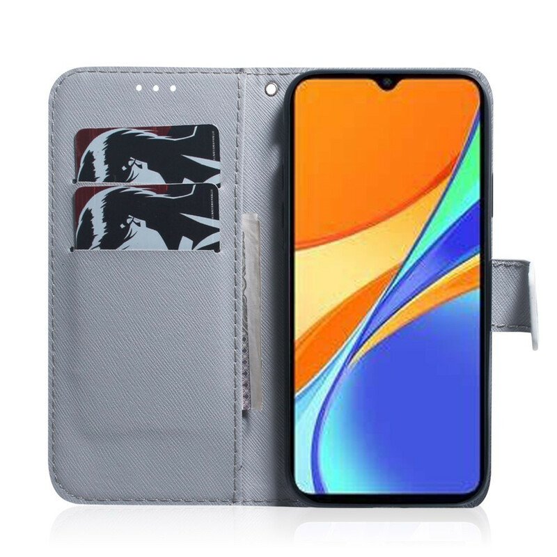 Fodral Xiaomi Redmi 9C Blommande Trädgren