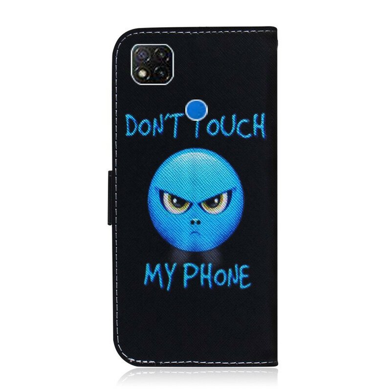 Folio-fodral Xiaomi Redmi 9C Emoji-telefon