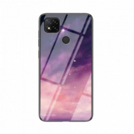 Mobilskal Xiaomi Redmi 9C Skönhet Härdat Glas