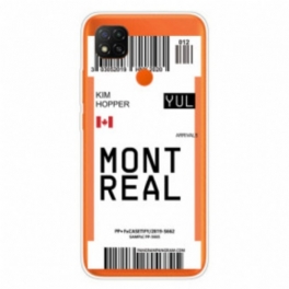 Skal Xiaomi Redmi 9C Boardingkort Till Montreal