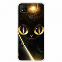 Skal Xiaomi Redmi 9C Galaxy Cat