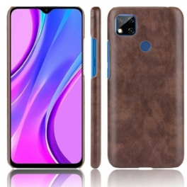 Skal Xiaomi Redmi 9C Litchi Lädereffekt