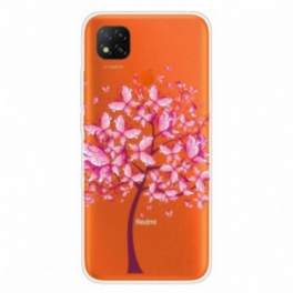 Skal Xiaomi Redmi 9C Rosa Trädtopp