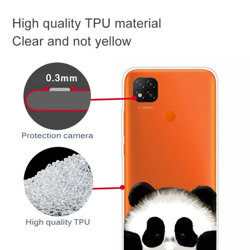 Skal Xiaomi Redmi 9C Sömlös Panda