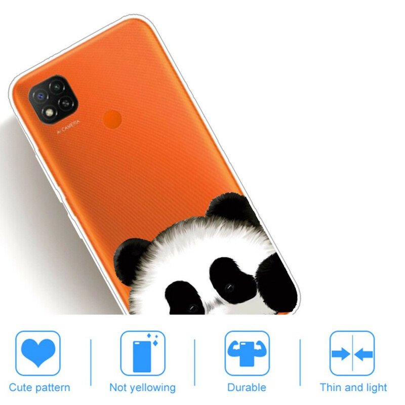 Skal Xiaomi Redmi 9C Sömlös Panda