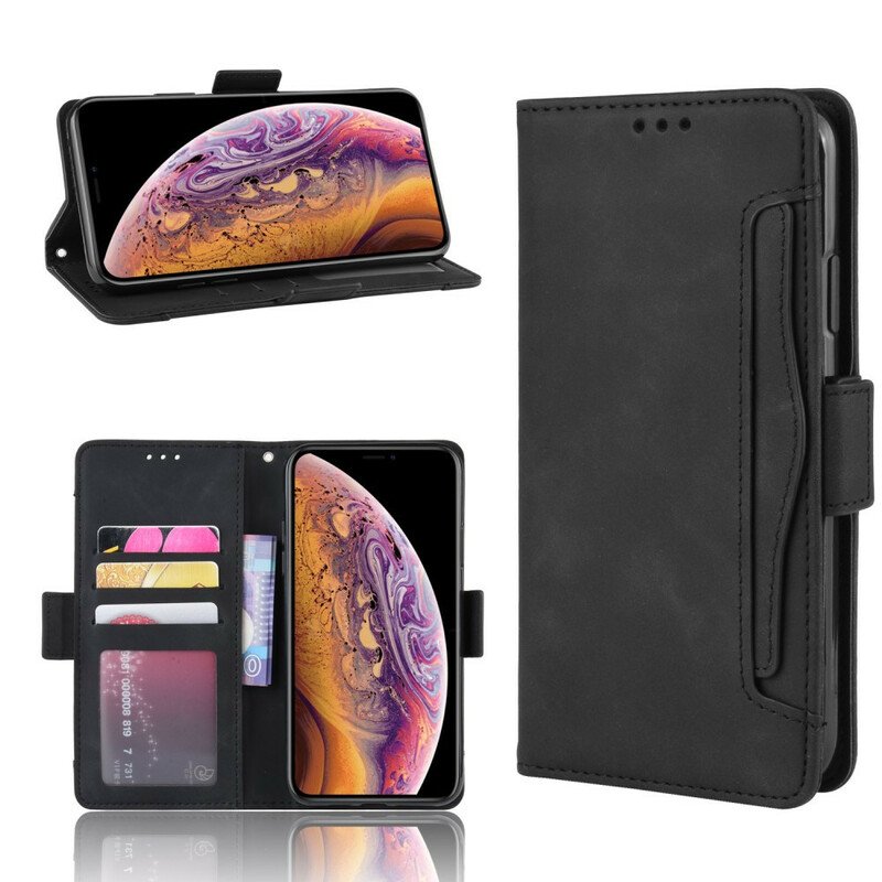 Folio-fodral iPhone 11 Pro Max Multi-card Premier Class