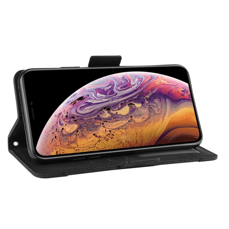 Folio-fodral iPhone 11 Pro Max Multi-card Premier Class