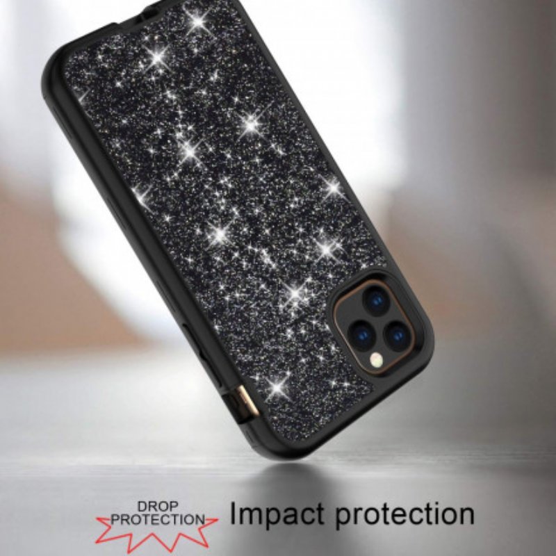 Mobilskal iPhone 11 Pro Max Glitter Hybrid