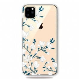 Mobilskal iPhone 11 Pro Max Vita Blommor