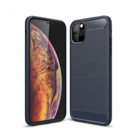 Skal iPhone 11 Pro Max Borstad Kolfiber