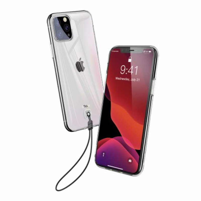 Skal iPhone 11 Pro Max Med Kedjar Baseus Transparent Strappy