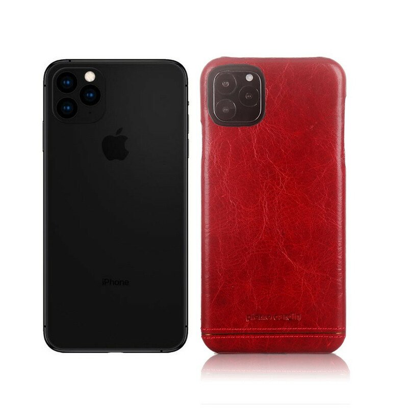 Skal iPhone 11 Pro Max Pierre Cardin Äkta Läder