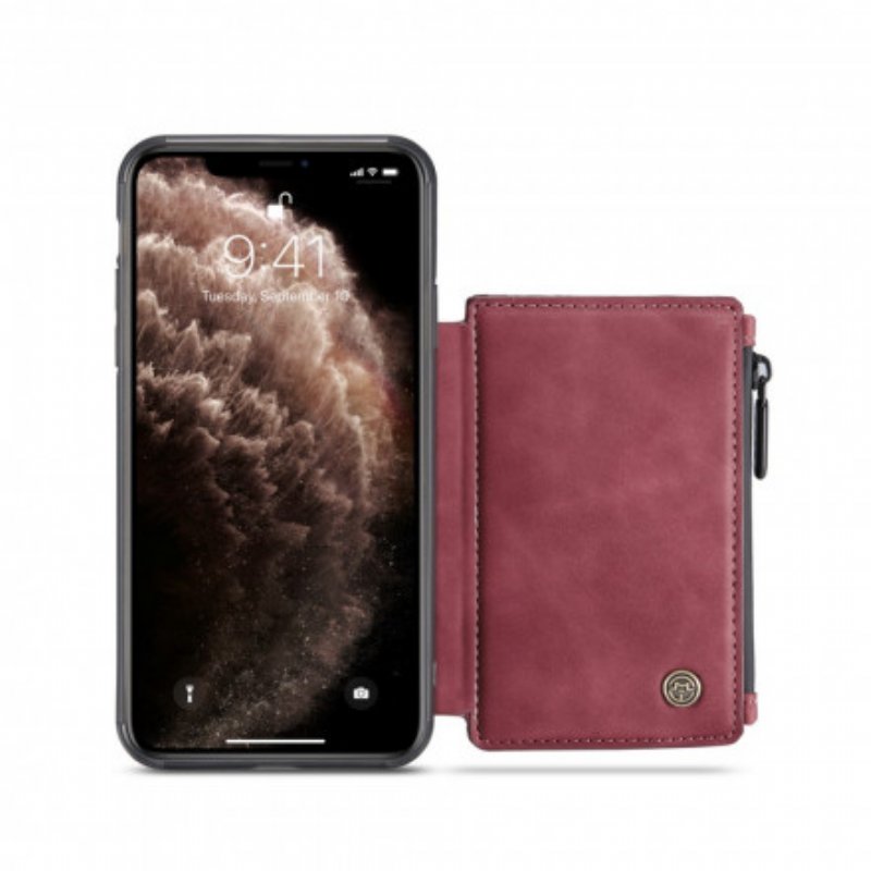 Skal iPhone 11 Pro Max Plånboksfodral Caseme Plånboksstil