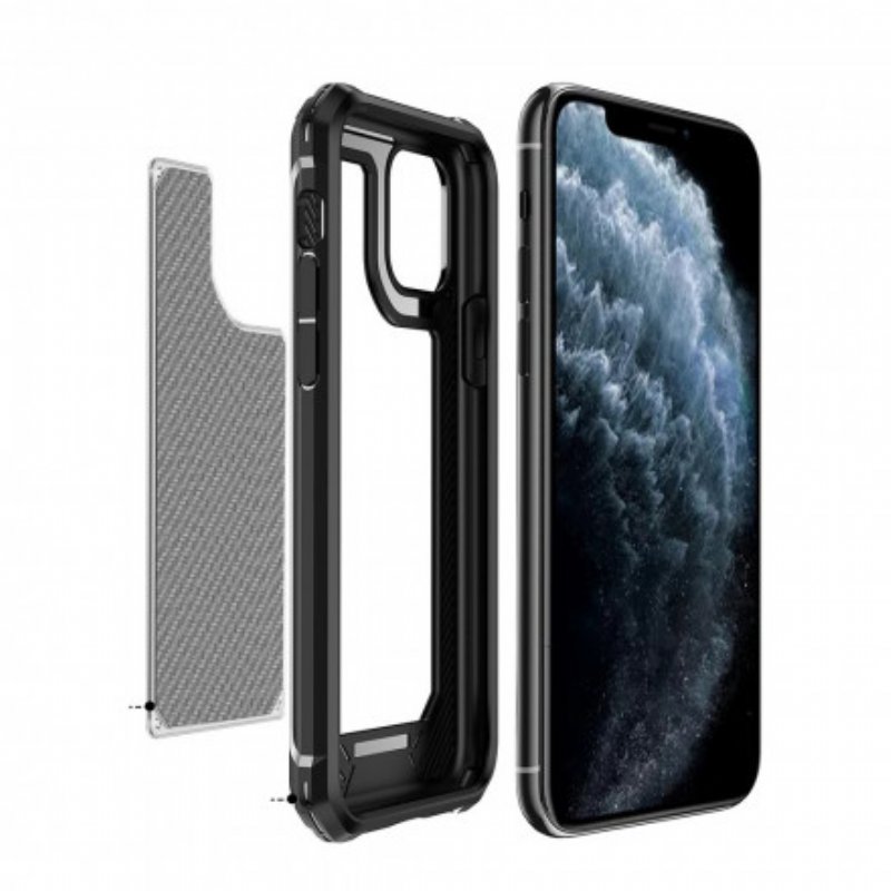 Skal iPhone 11 Pro Max Sömlös Kolfiberstruktur